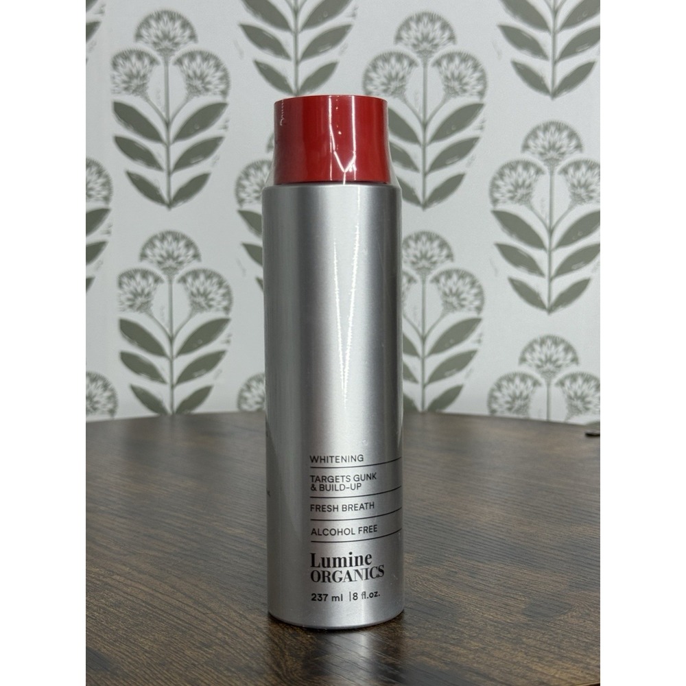 Lumine Organics Stain Mouthwash Alcohol Free Whitening Mint 8 fl oz EXP 06/29 - Picture 2 of 6